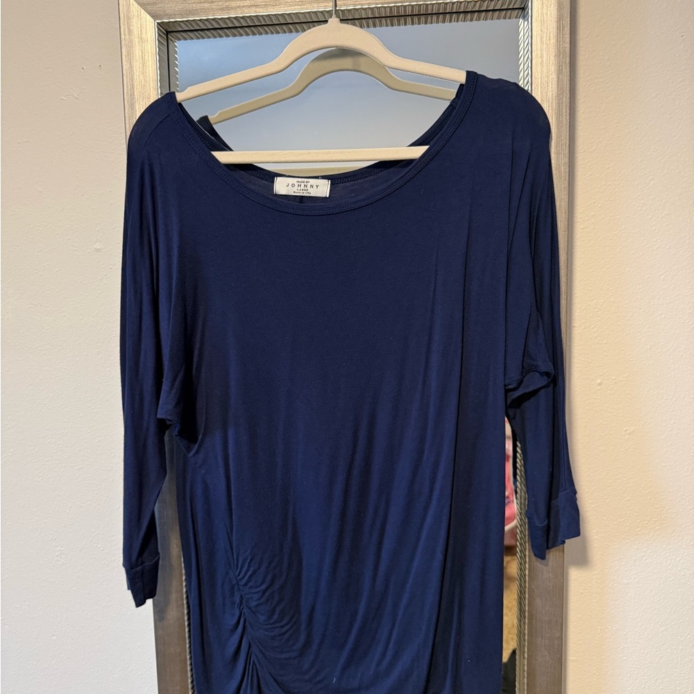 Women's Navy Blue Top